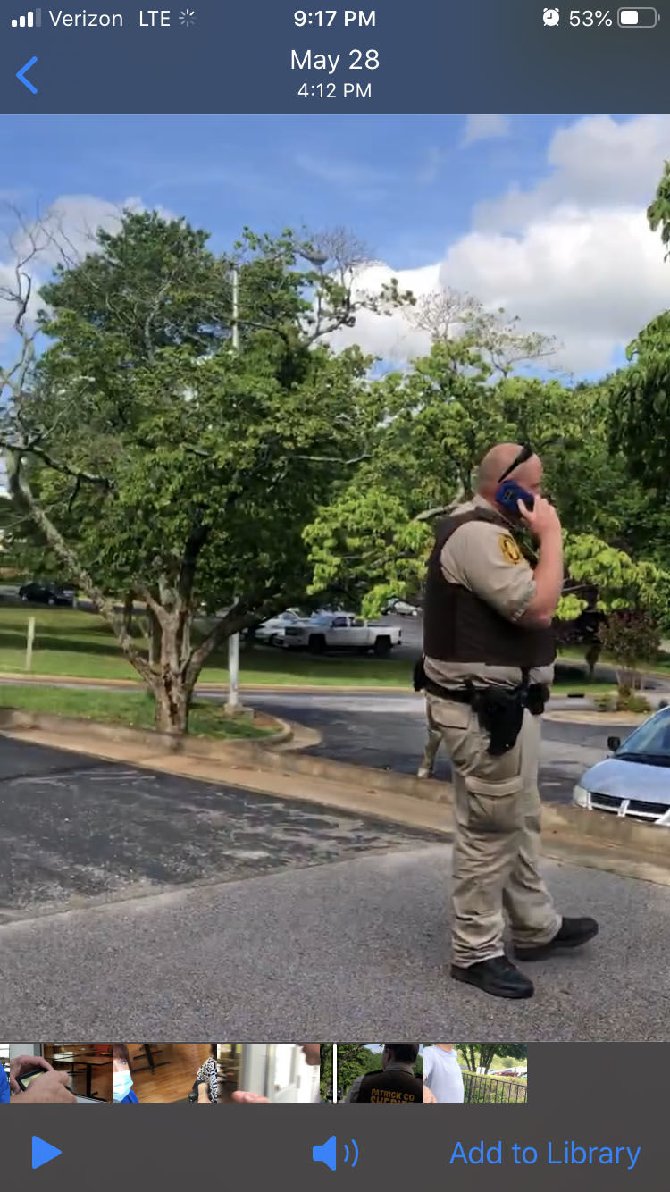 Blue Ridge 10 deputy calls ambulance